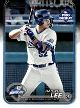 2024 Topps Pro Debut #PD-189 Hao-Yu Lee