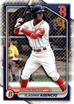 2024 Bowman Draft #BD-149 Vladimir Asencio