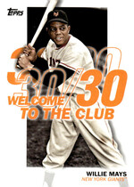 2023 Topps Welcome to the Club #WC-8 Willie Mays