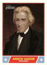 2025 Topps Heritage Notable Americans #NS-36 Andrew Jackson