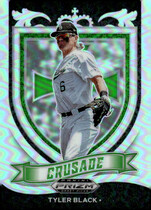 2021 Panini Prizm Draft Picks Crusade #6 Tyler Black