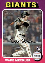 2024 Topps Heritage Mini #179 Wade Meckler