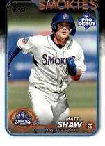 2024 Topps Pro Debut #PD-133 Matt Shaw