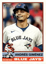2025 Topps Heritage #387 Andres Gimenez