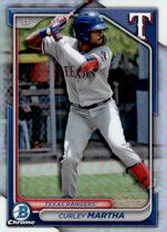 2024 Bowman Chrome Draft Refractor #BDC-165 Curley Martha