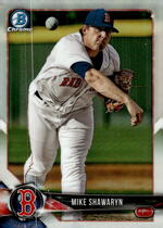 2018 Bowman Chrome Draft Refractor #BDC-101 Mike Shawaryn
