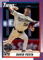 2025 Topps 1990 Topps #T90-67 David Festa