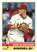 2025 Topps Heritage #322 Sam Aldegheri