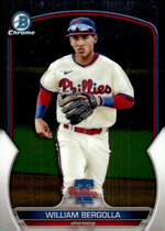 2023 Bowman Chrome Prospects #BCP-67 William Bergolla