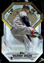 2022 Topps Update Diamond Greats Die-Cuts #DGDC-63 Warren Spahn