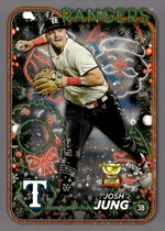 2024 Topps Holiday Silver Glitter #H73 Josh Jung