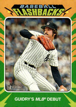 2024 Topps Heritage Baseball Flashbacks #BF-8 Ron Guidry