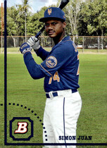 2022 Bowman Heritage Prospects (CMP 754) #BHP-57 Simon Juan