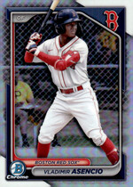 2024 Bowman Chrome Draft Refractor #BDC-149 Vladimir Asencio