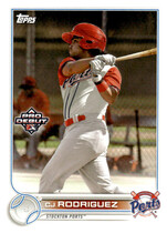 2022 Topps Pro Debut #PD-33 Cj Rodriguez