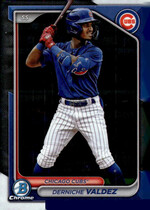 2024 Bowman Chrome Draft #BDC-188 Derniche Valdez