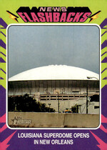 2024 Topps Heritage News Flashbacks #NF-11 Superdome Opens