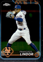 2024 Topps Chrome #137 Francisco Lindor