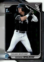 2024 Bowman Chrome Prospects #BCP-144 George Wolkow