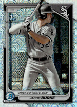 2024 Bowman Chrome Mega Box Prospects (Mojo Refractor) #BCP-116 Jacob Burke