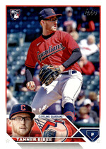 2023 Topps Update #US168 Tanner Bibee