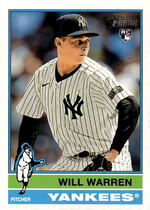 2025 Topps Heritage #281 Will Warren