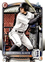 2025 Bowman Draft #BD-156 Michael Oliveto