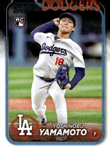 2024 Topps Base Set Series 2 #553 Yoshinobu Yamamoto