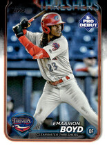 2024 Topps Pro Debut #PD-2 Emaarion Boyd