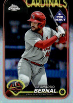 2024 Topps Pro Debut Chrome #PDC-164 Leonardo Bernal