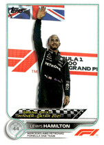 2022 Topps Formula 1 #170 Lewis Hamilton