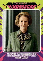 2024 Topps Heritage News Flashbacks #NF-4 Margaret Thatcher