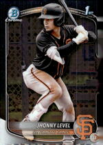 2025 Bowman Chrome Prospects #BCP-147 Jhonny Level