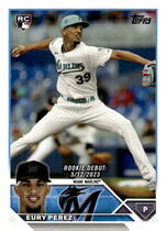 2023 Topps Update #US317 Eury Perez