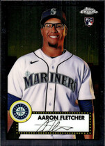 2021 Topps Chrome Platinum Anniversary #112 Aaron Fletcher