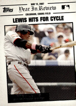 2008 Topps Year in Review #YR43 Fred Lewis