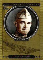 2007 Topps Distinguished Service #DS18 Omar Bradley