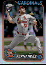 2024 Topps Chrome Update Refractor #USC115 Ryan Fernandez