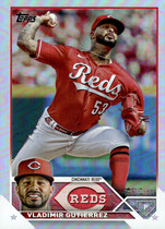 2023 Topps Rainbow Foil #198 Vladimir Gutierrez