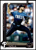 2025 Topps Base Set Series 2 #454 Aaron Nola