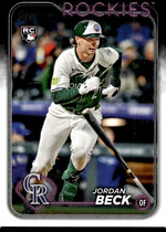 2024 Topps Update #US269 Jordan Beck