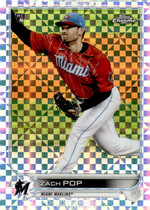 2022 Topps Chrome X-Fractor Refractor #41 Zach Pop