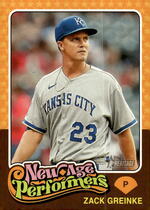 2024 Topps Heritage New Age Performers #NAP-5 Zack Greinke