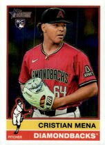 2025 Topps Heritage Chrome #134 Cristian Mena