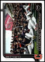 2025 Topps Base Set Series 2 #612 Cleveland Guardians Team Card