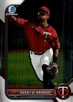 2022 Bowman Chrome Draft #BDC-107 Danny De Andrade