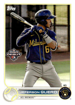 2022 Topps Pro Debut #PD-6 Jeferson Quero