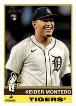 2025 Topps Heritage #41 Keider Montero