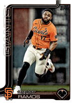 2025 Topps Base Set Series 2 #527 Heliot Ramos
