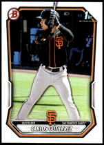 2026 Bowman Prospects #BP-14 Carlos Gutierrez